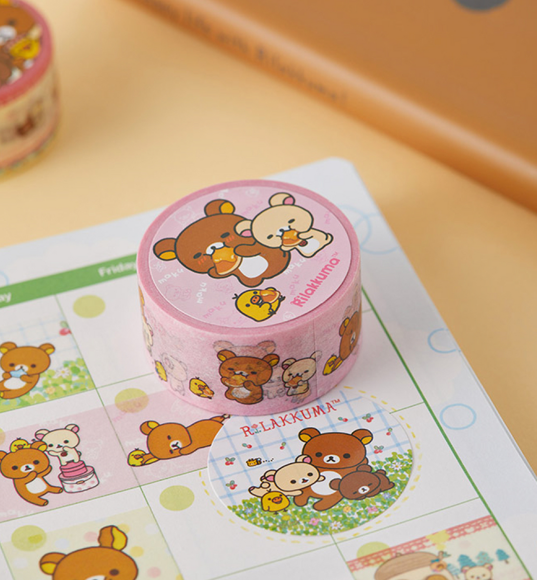 Rilakkuma Washi Tape [4 Designs]