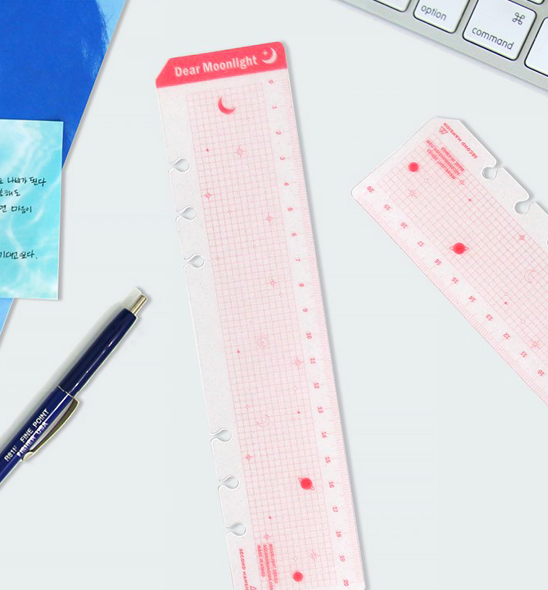 A5 Binder Ruler Marker Insert