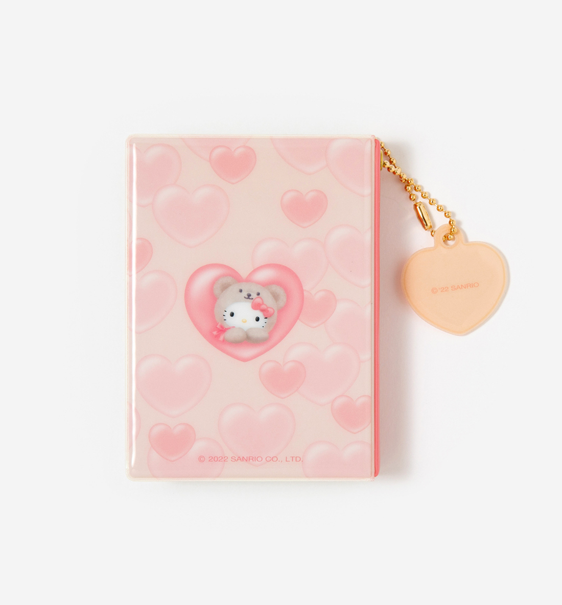 Hello Kitty Collect Book + Keyring [Heart Bear Brown]