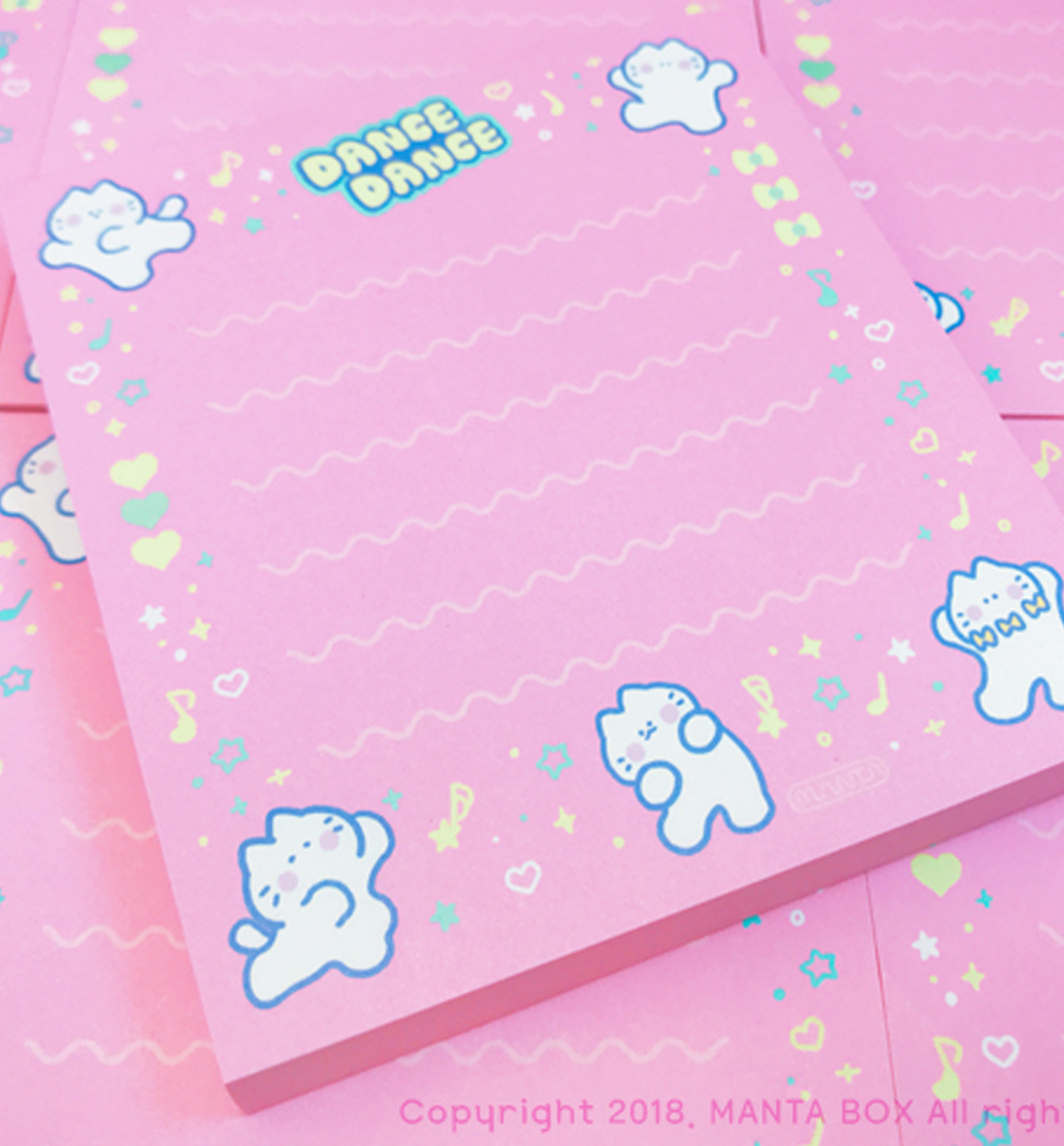 Kitty Dancer Memopad