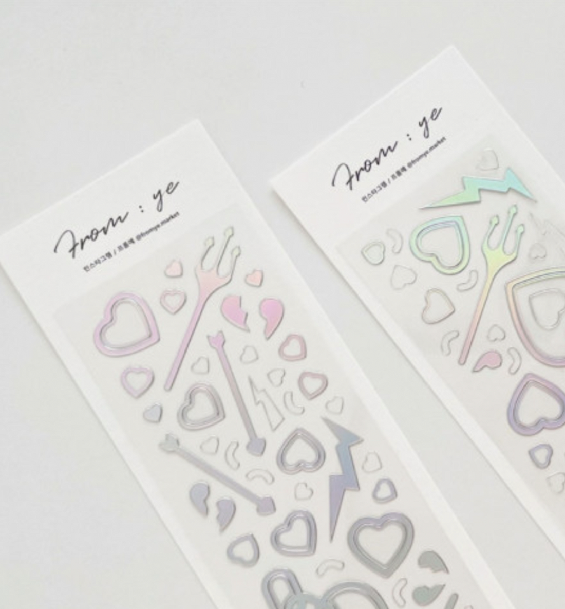 Silver Love Teen Seal Sticker