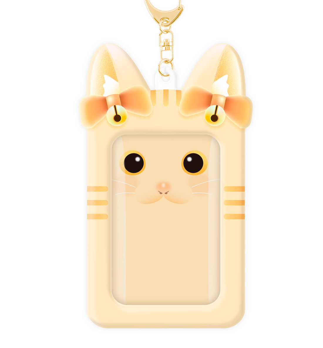 Yellow Kitty Photocard Holder