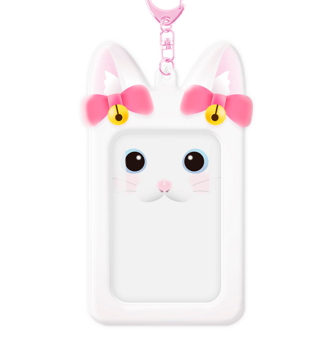 White Kitty Photocard Holder