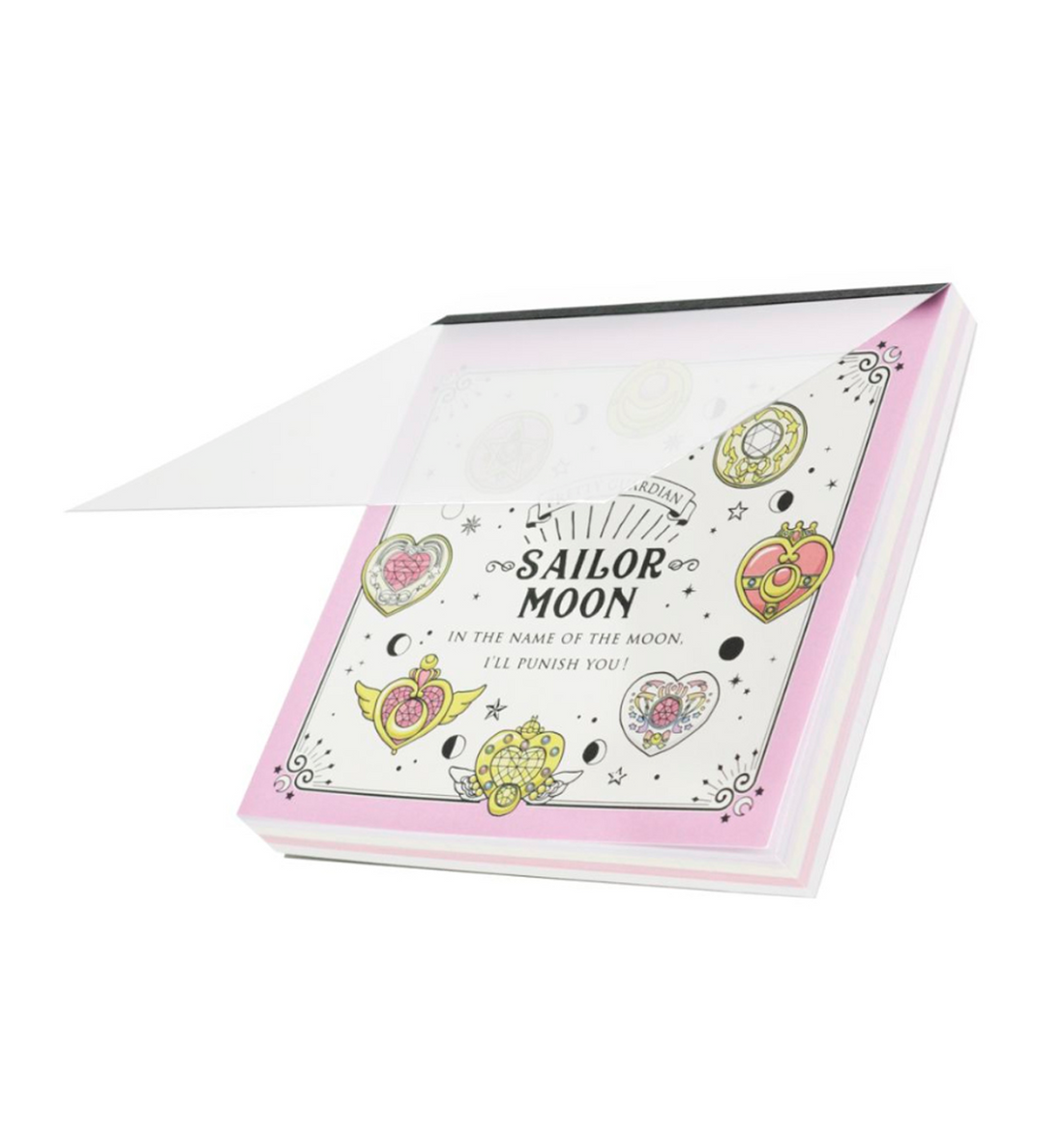 Sailor Moon Square Memopad [Motif Pink]