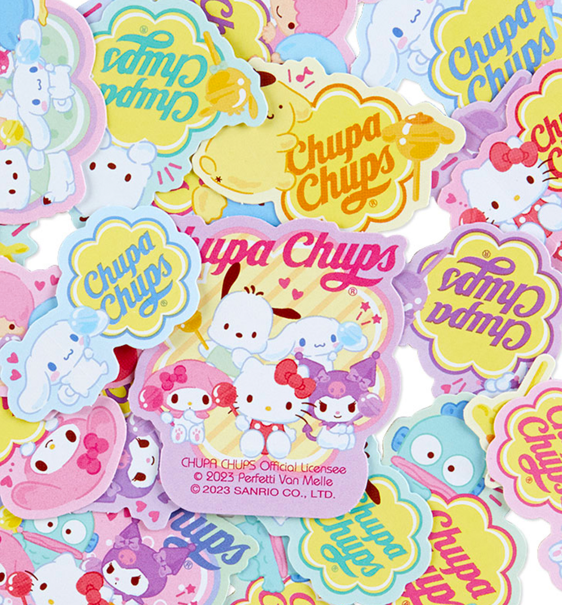 Sanrio Characters & Chupa Chups Stickers [Limited Edition]