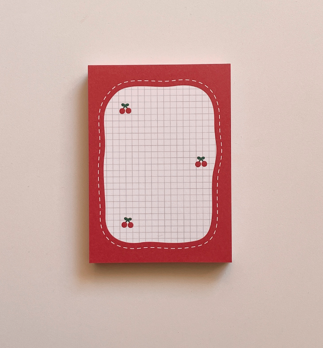 Cherries Stitch Memopad