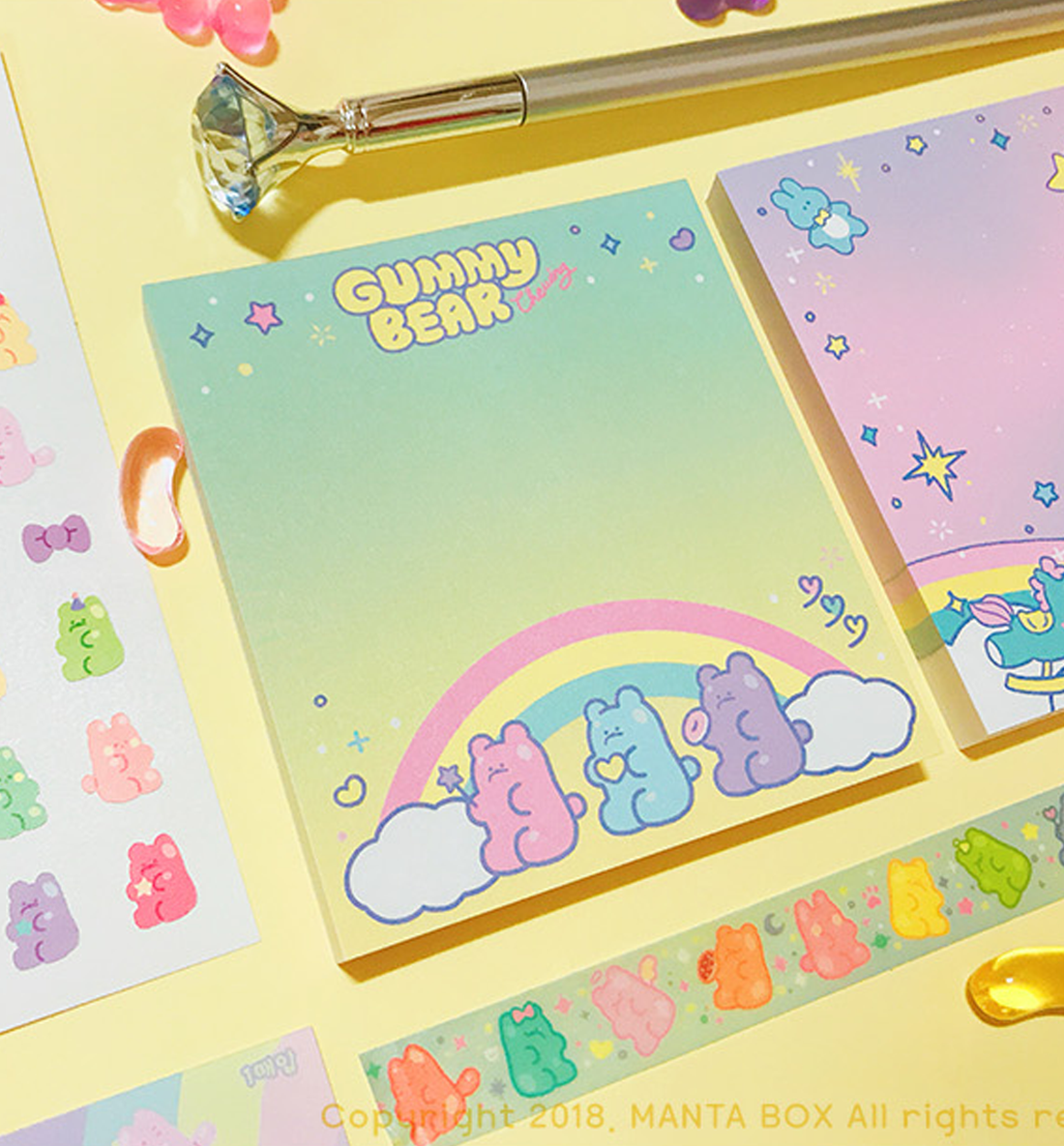 Gummy Bear Memopad