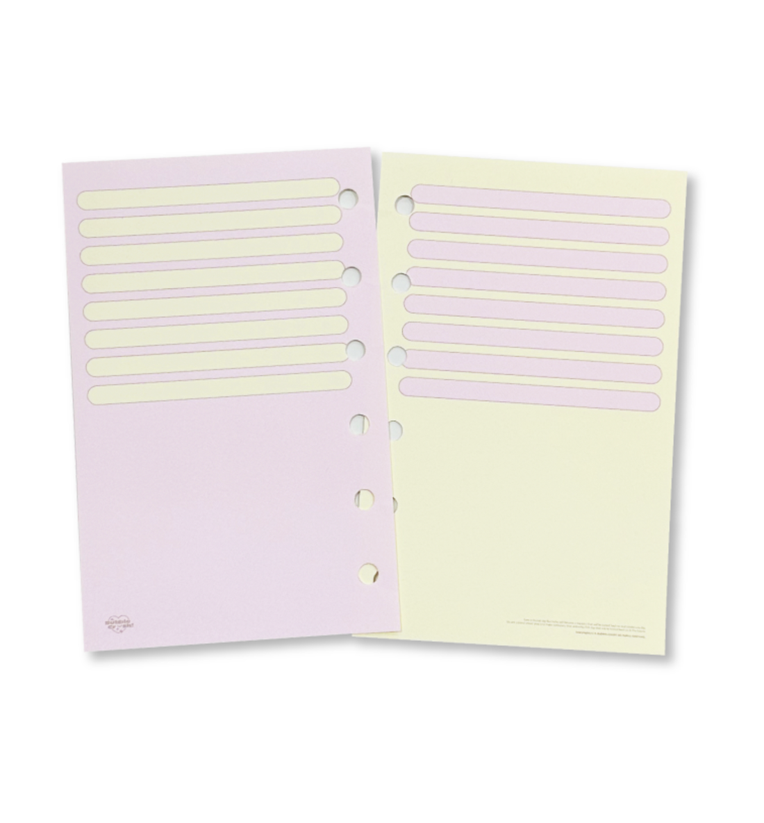 A7 Cute Checklist Paper Refill