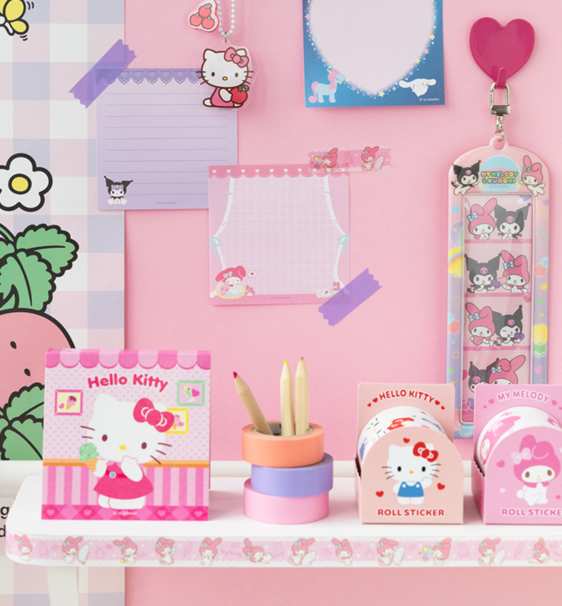 Sanrio Cover Memopad [18 Designs]