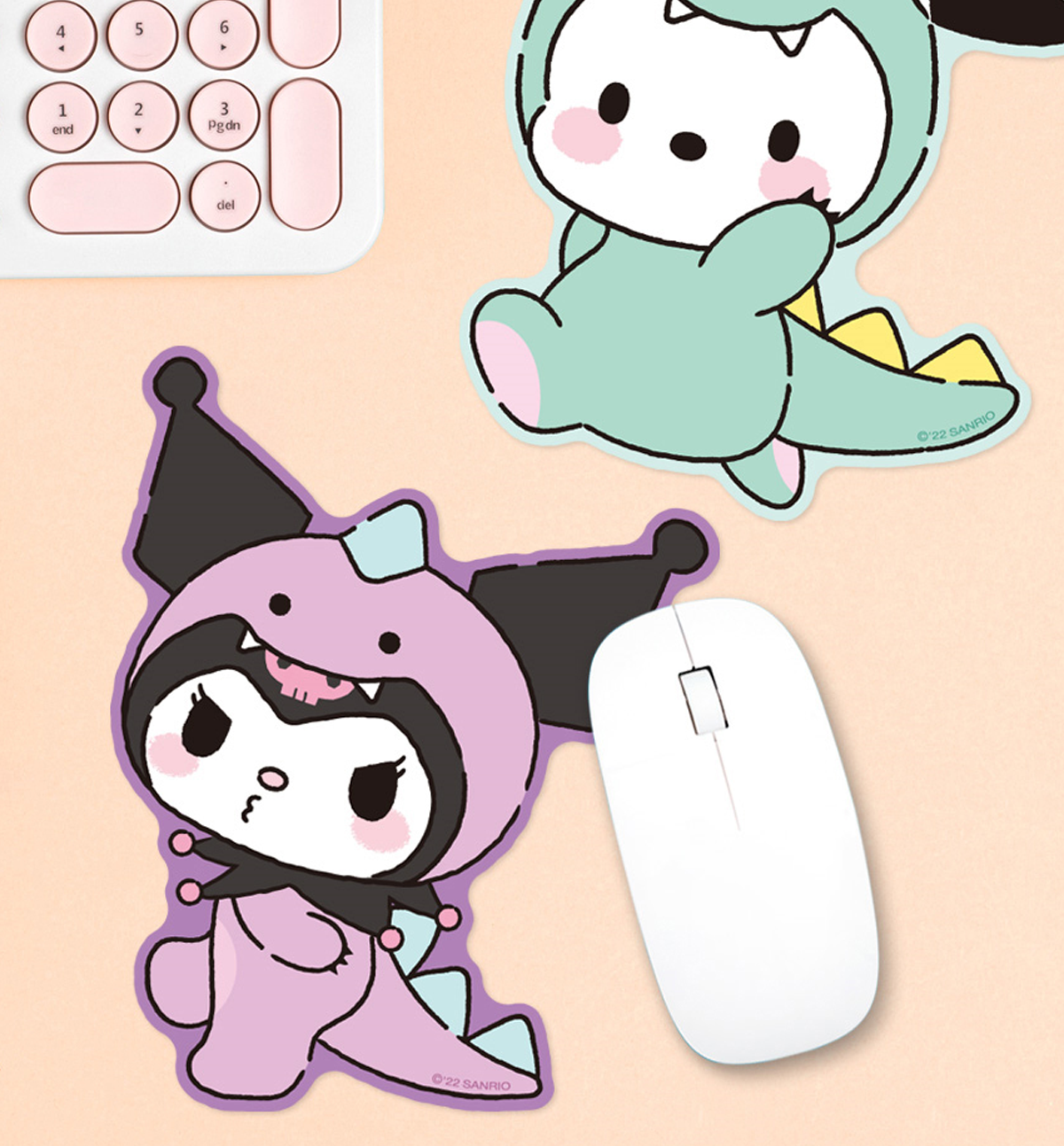 Sanrio Characters Dino Mousepad [6 Designs]