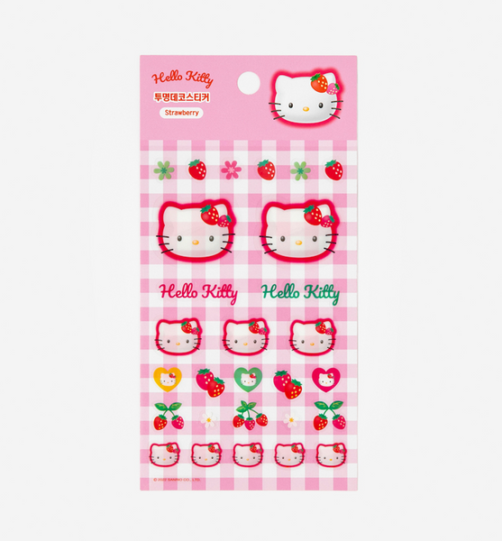 Hello Kitty Photocard Frame & Sticker Ver.2 [Strawberry]