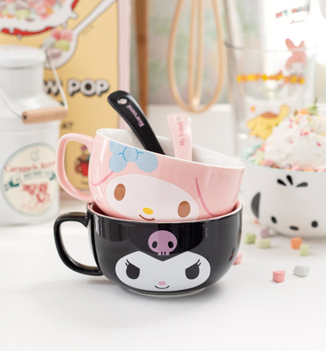 Sanrio Cereal Bowl + Spoon Set