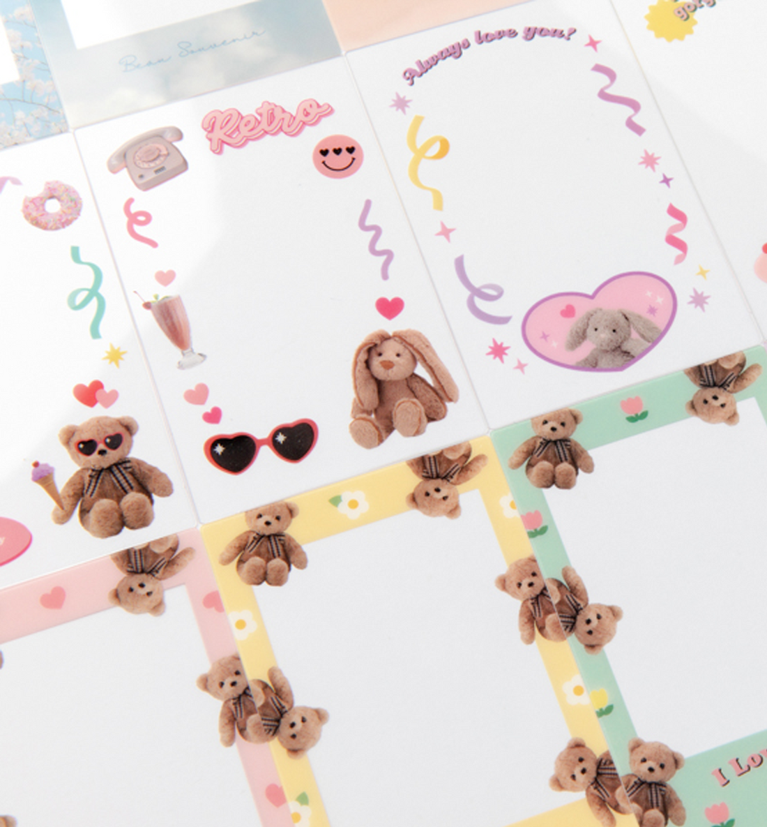 Bear Confetti Mini Photo Frame