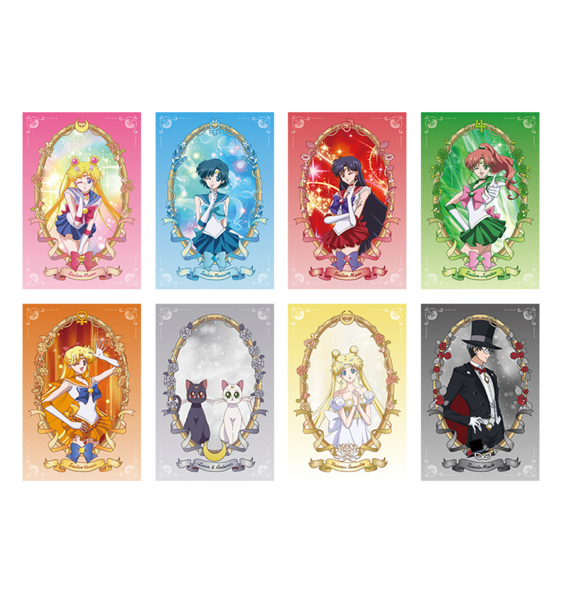 Sailor Moon Postcard Ver.4 [8 Postcards]