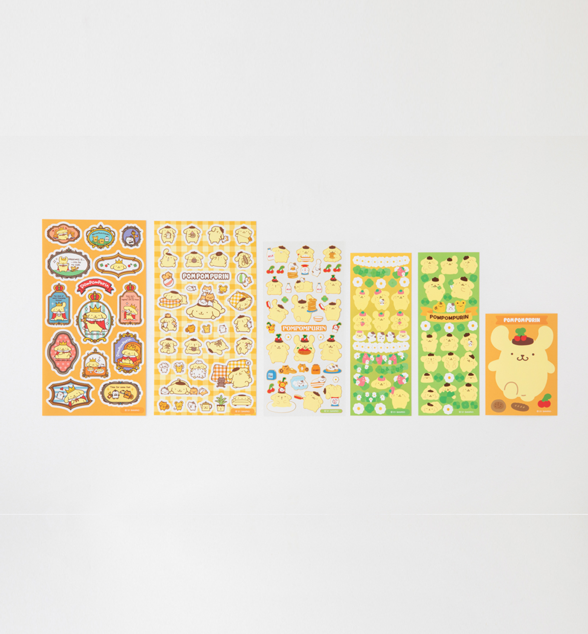 Pompompurin Photo Big Sticker Pack