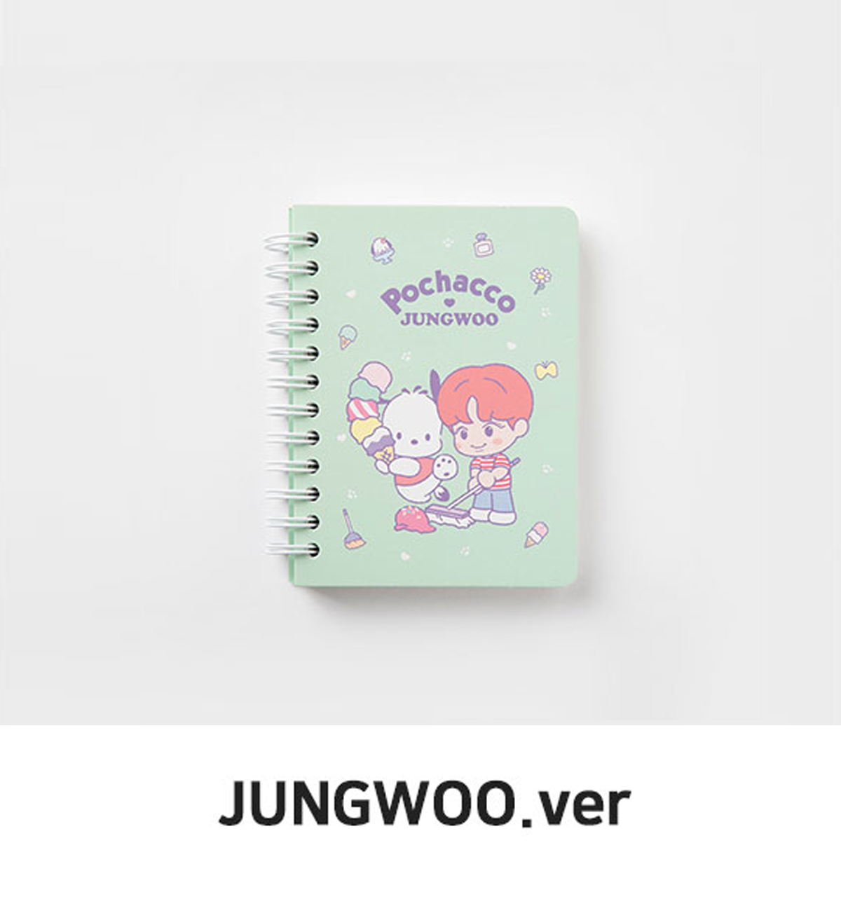 NTWRK - Sanrio 3D Best Friends Spiral Notebook