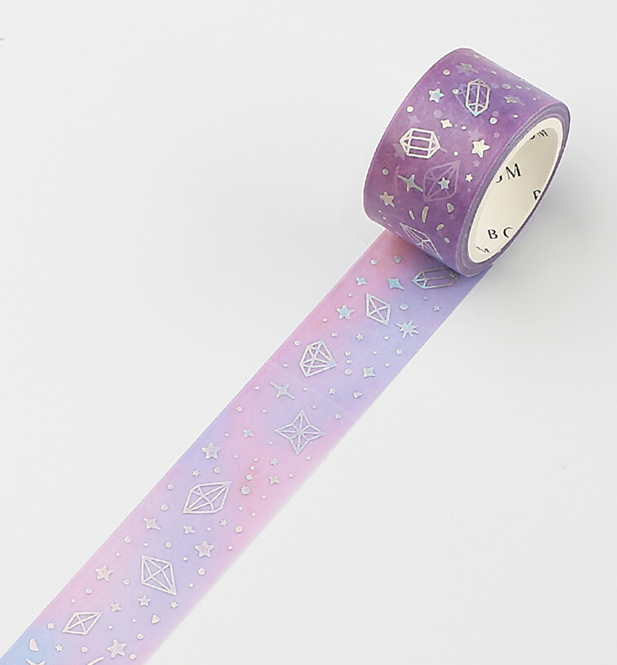 Macaron Color Galaxy Washi Tape [Foil Stamping]