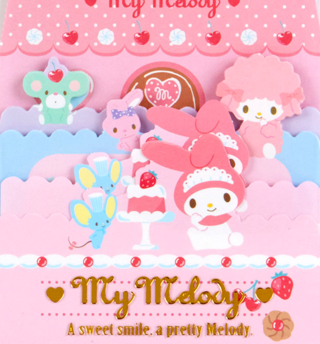 Sanrio and Friends Happy Time Memopad [My Melody]