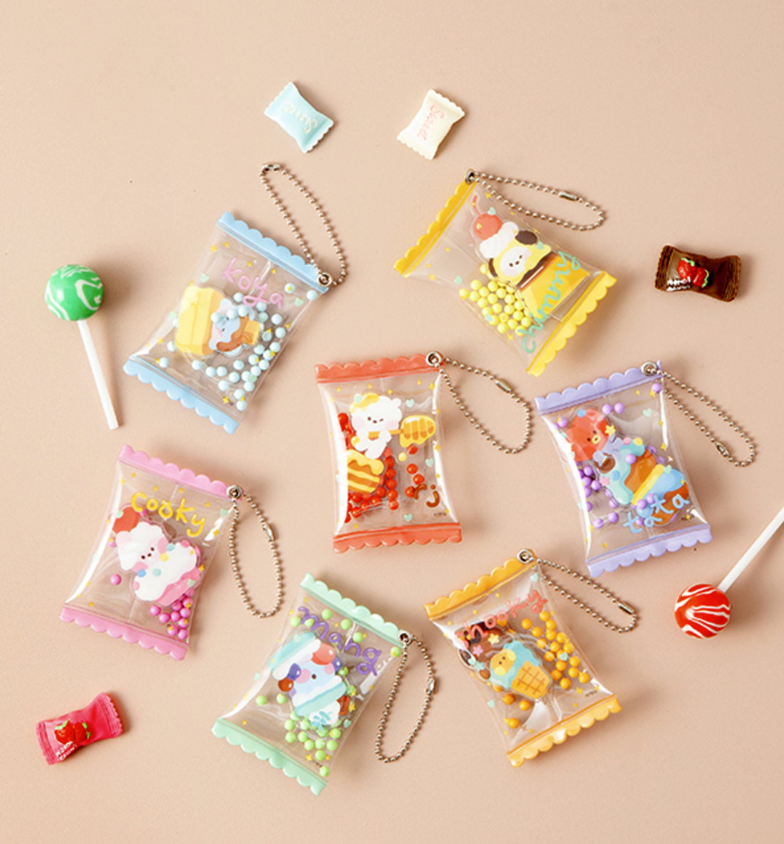 BT21 Candy Keyring