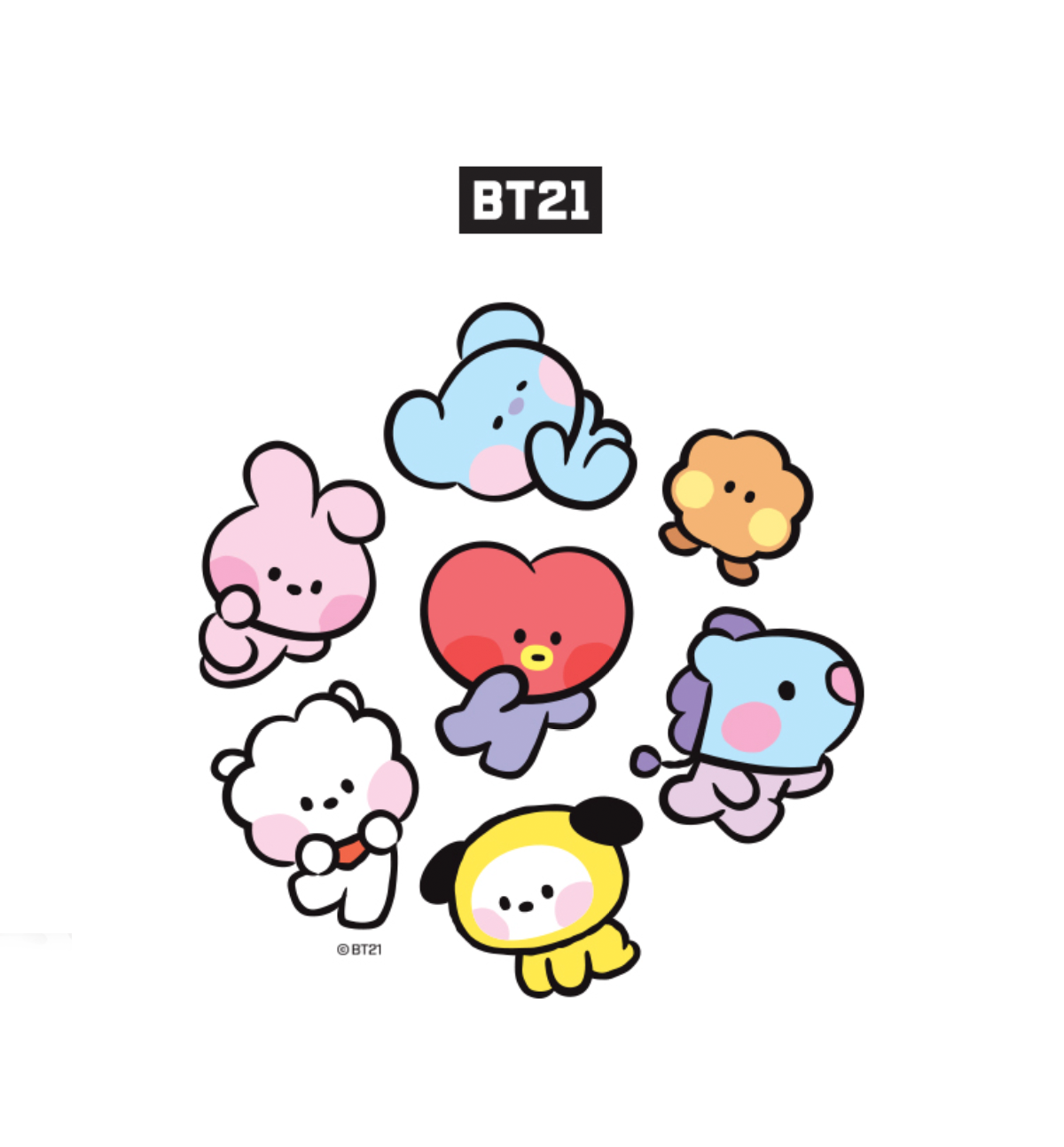 BT21 Minini 3-ring Slip In Pocket Photo Card Album