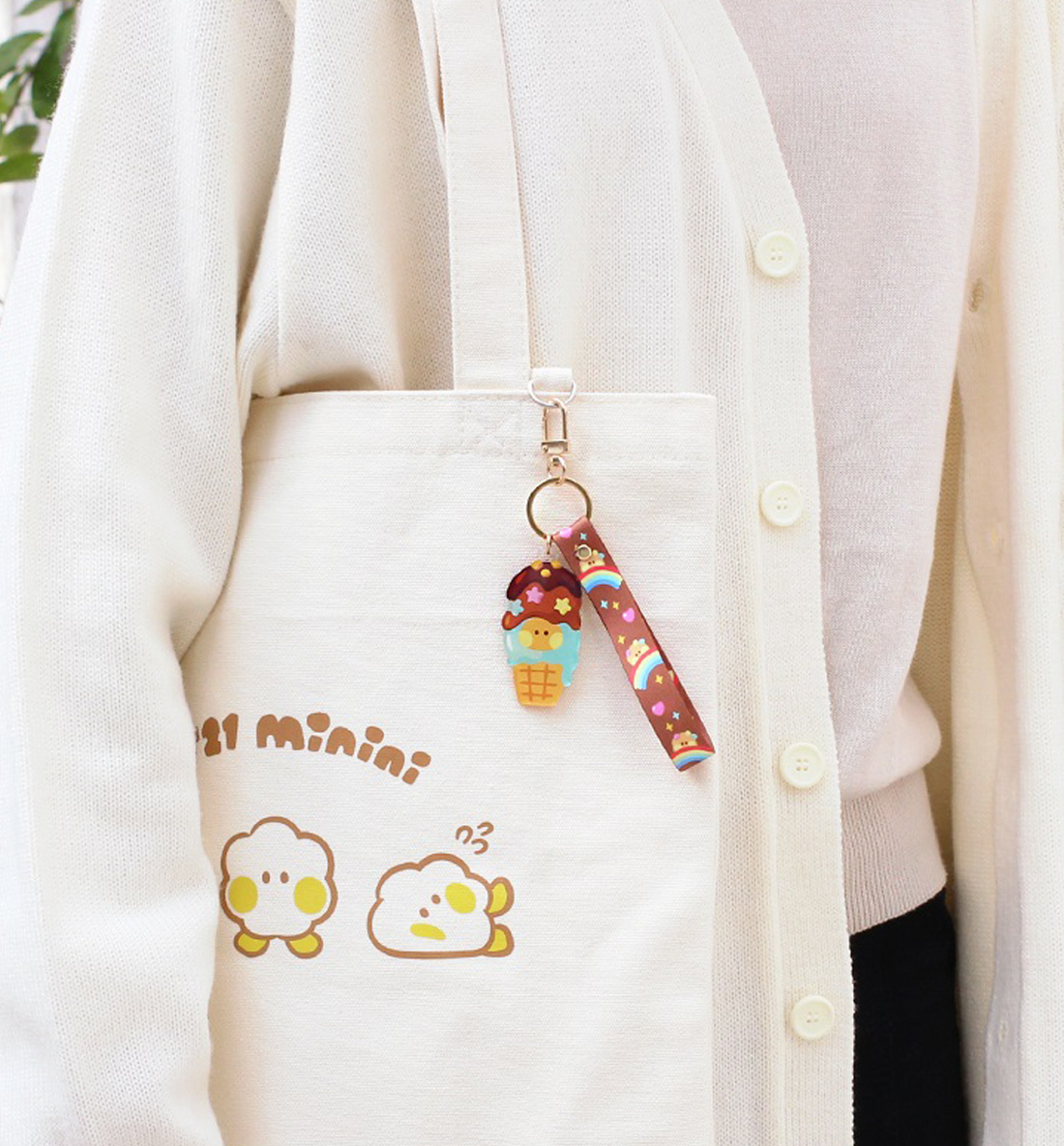 BT21 Acrylic Strap Keyring [Sweetie]